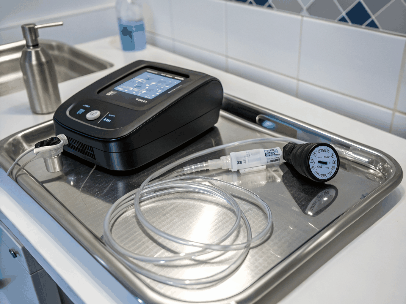 Negative pressure wound therapy device setup
